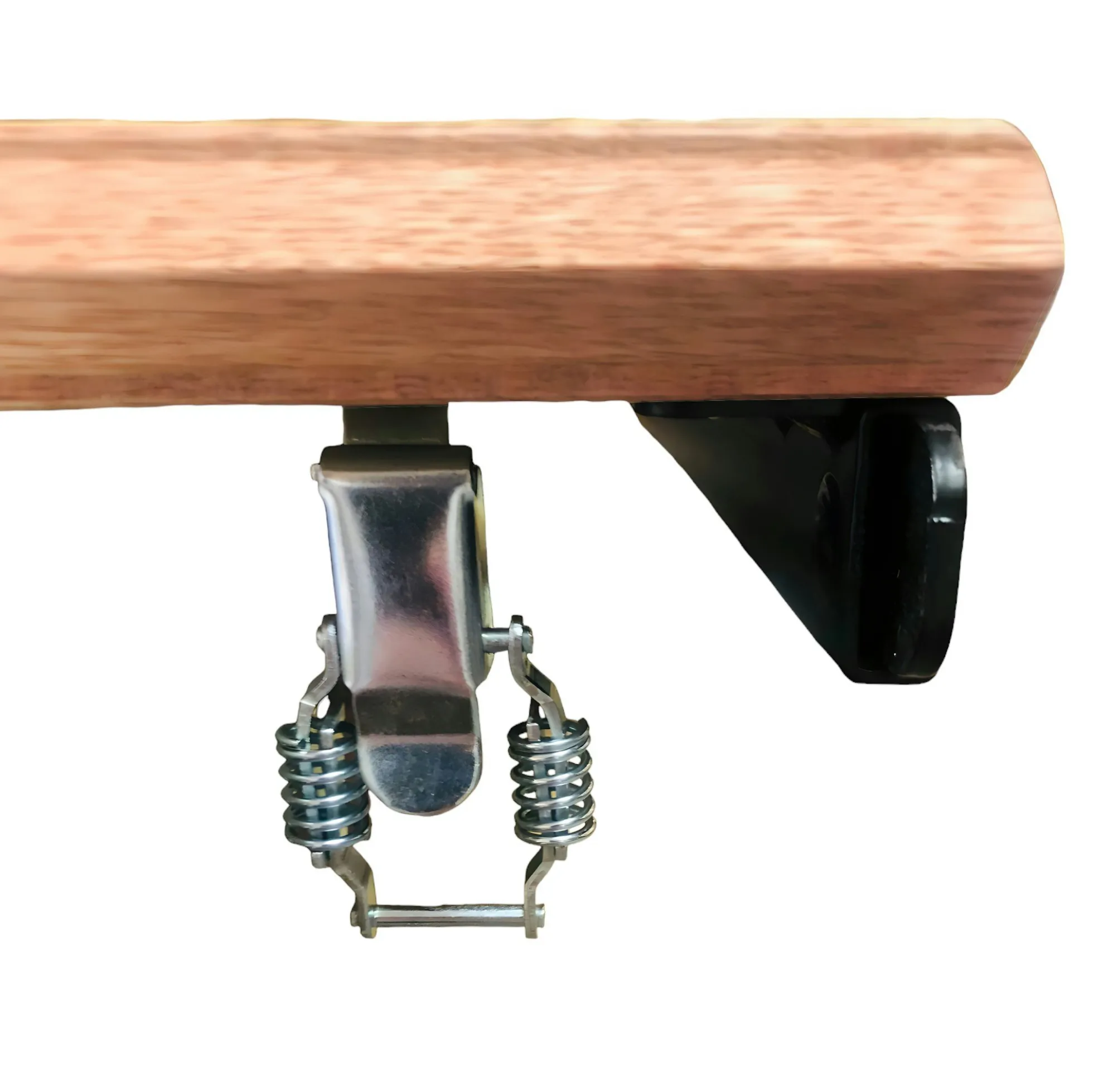 Rallonge pour table ronde extensible en chêne brun 130 cm PALERME (40 cm)