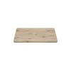 Rallonge pour tables en chêne grisé bords biseautés largeur 100 cm (50 cm) PALERME