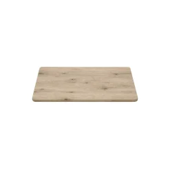 Rallonge pour tables en chêne grisé bords biseautés largeur 100 cm (50 cm) PALERME