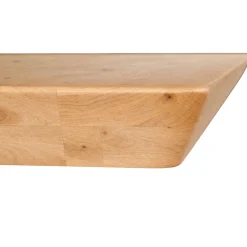 Rallonge pour tables en chêne huilé bords biseautés largeur 100 cm (50 cm) PALERME