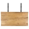 Rallonges en bois de chêne clair avec bordures naturelles pour table à manger SAVONE 140 cm / 200 cm / 240 cm (lot de 2)