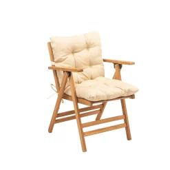 Salon de jardin en bois - compact & confort SORA
