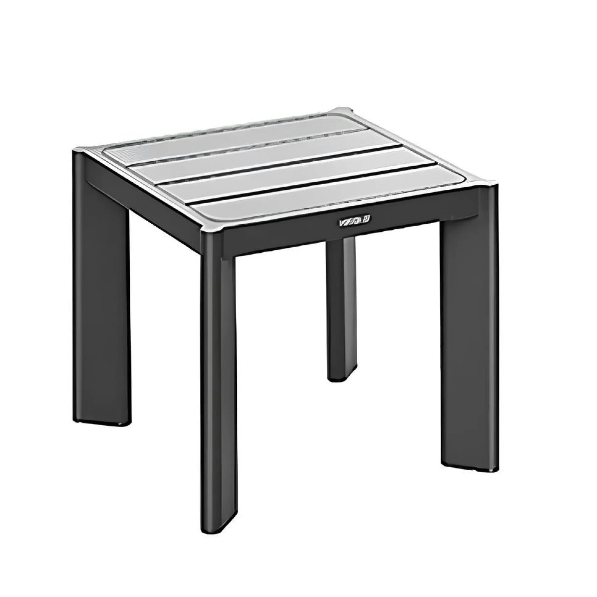 Salon de jardin 5 places complet en aluminium LIGO