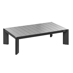 Salon de jardin 5 places complet en aluminium LIGO