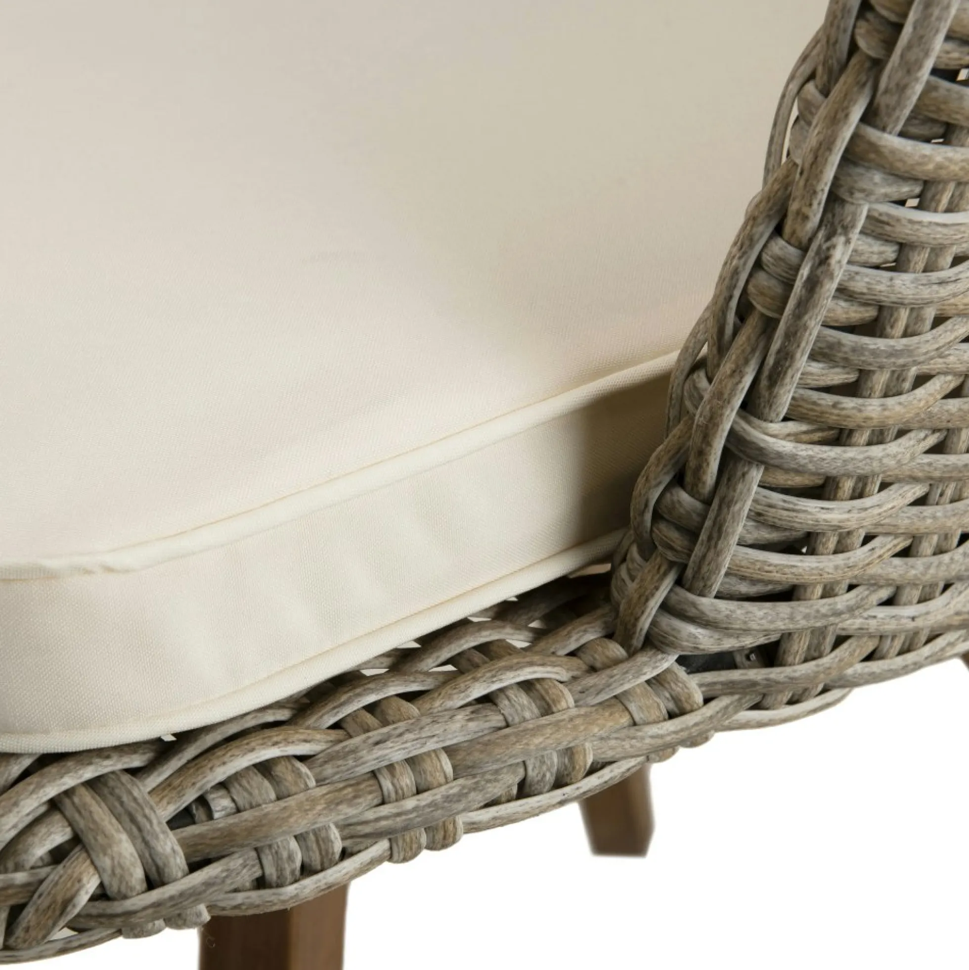 Salon de jardin 1 table 220 + 6 fauteuils BAHIA