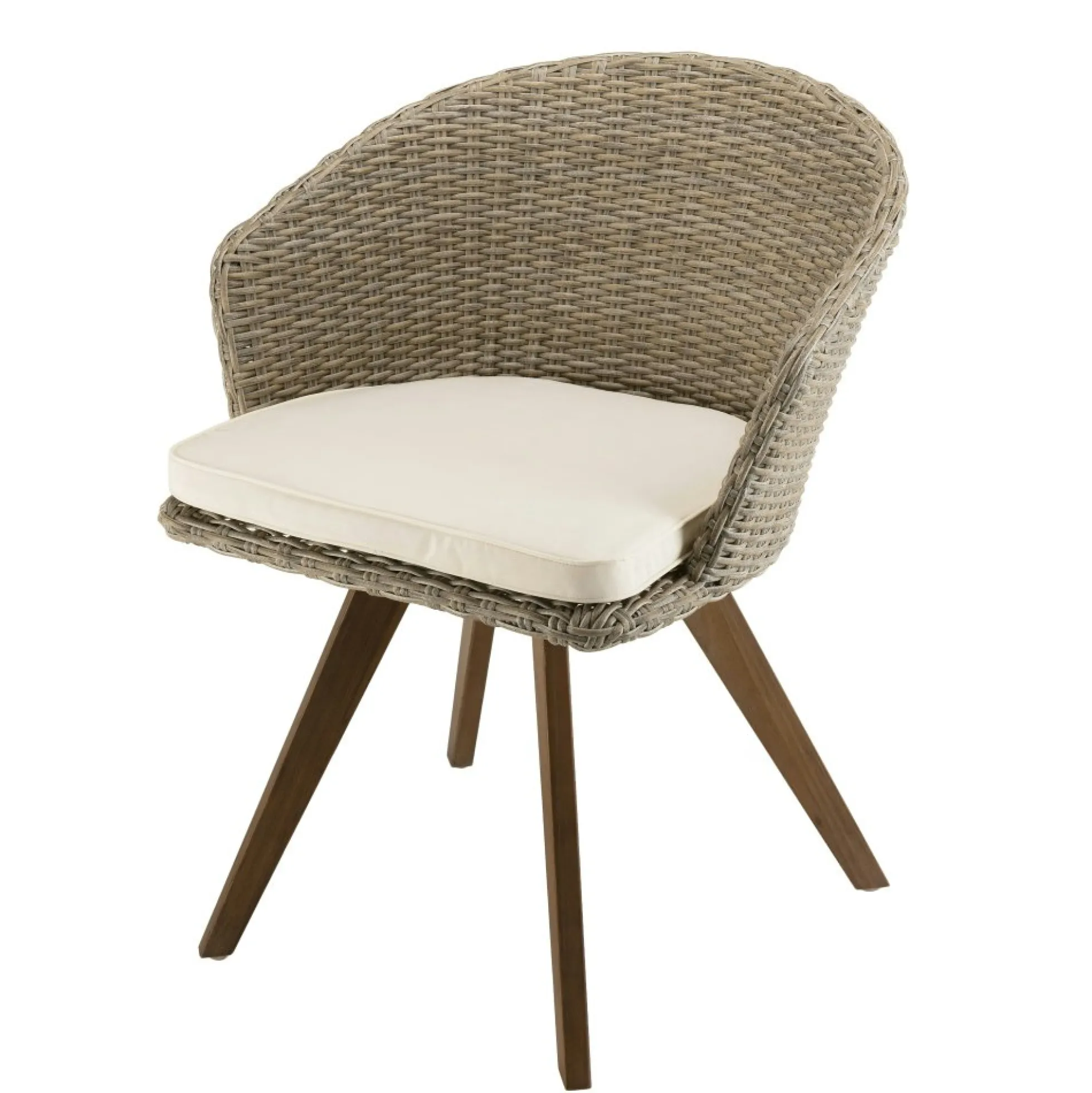 Salon de jardin 1 table 220 + 6 fauteuils BAHIA