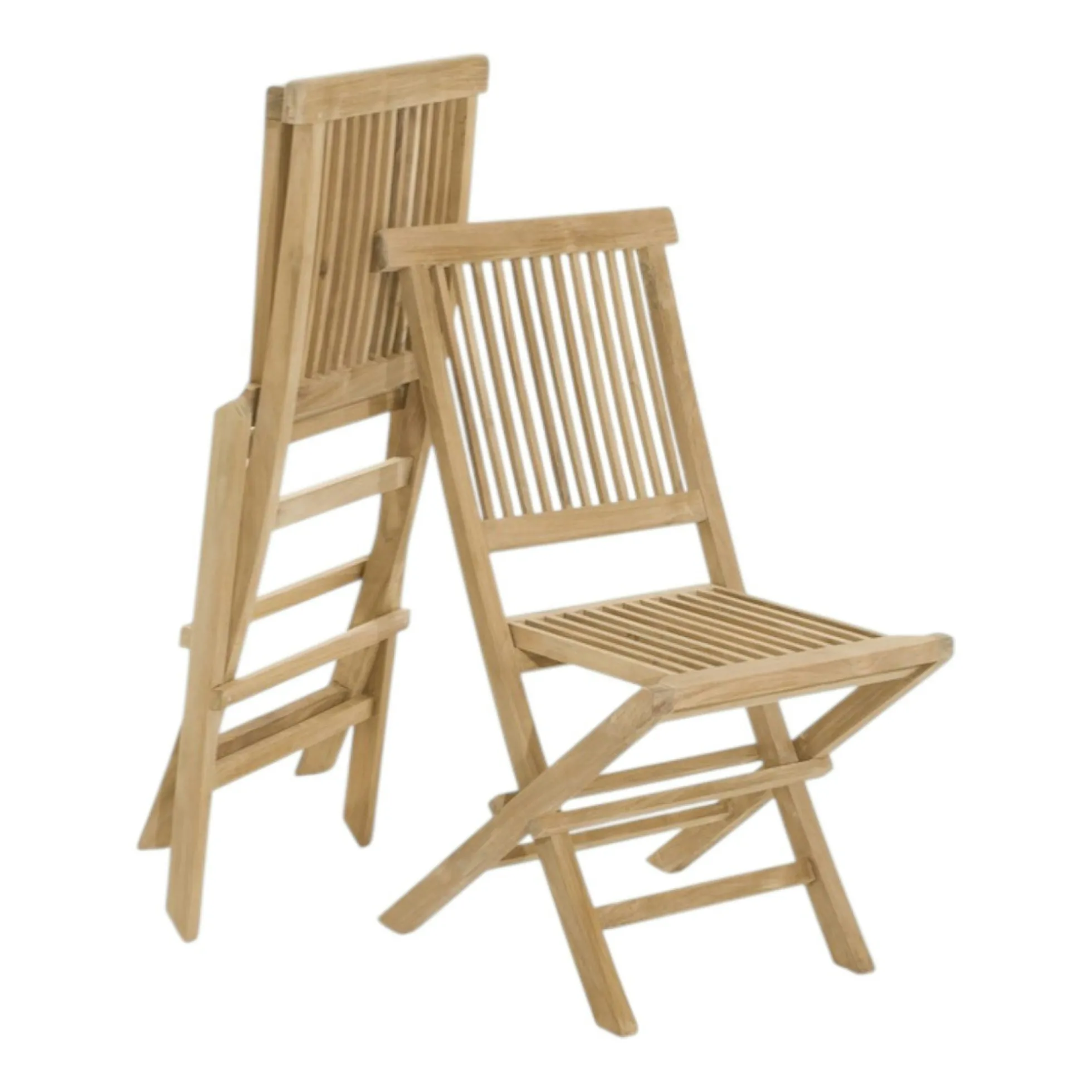 Salon de jardin Teck table ovale 150/200cm 6 chaises SUMMER