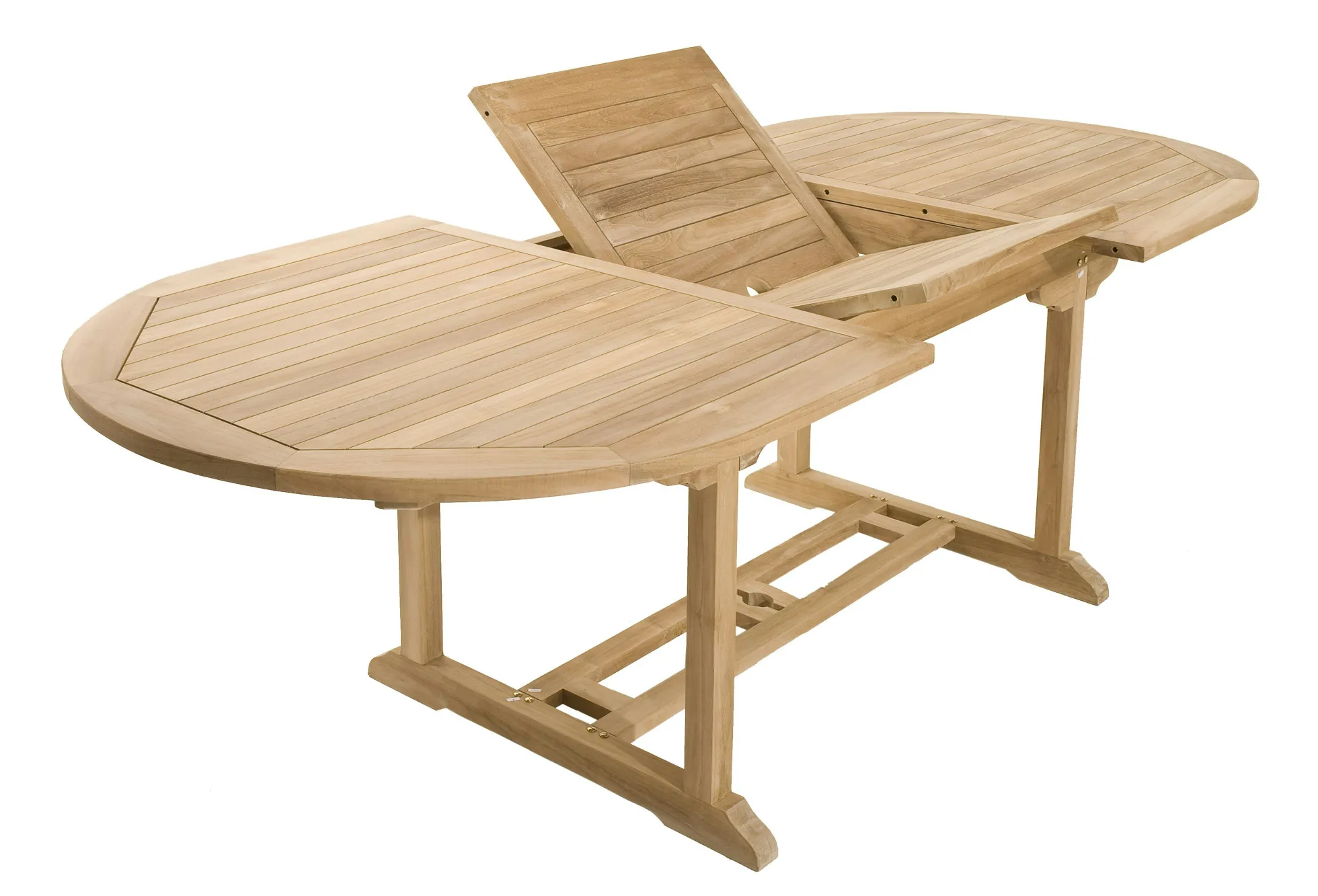 Salon de jardin Teck table ovale 180x100cm 6 chaises SUMMER