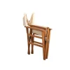 Salon jardin 2 places compact en bois TALIFA
