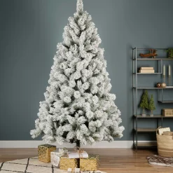 Sapin de Noël enneigé Vancouver H180 cm