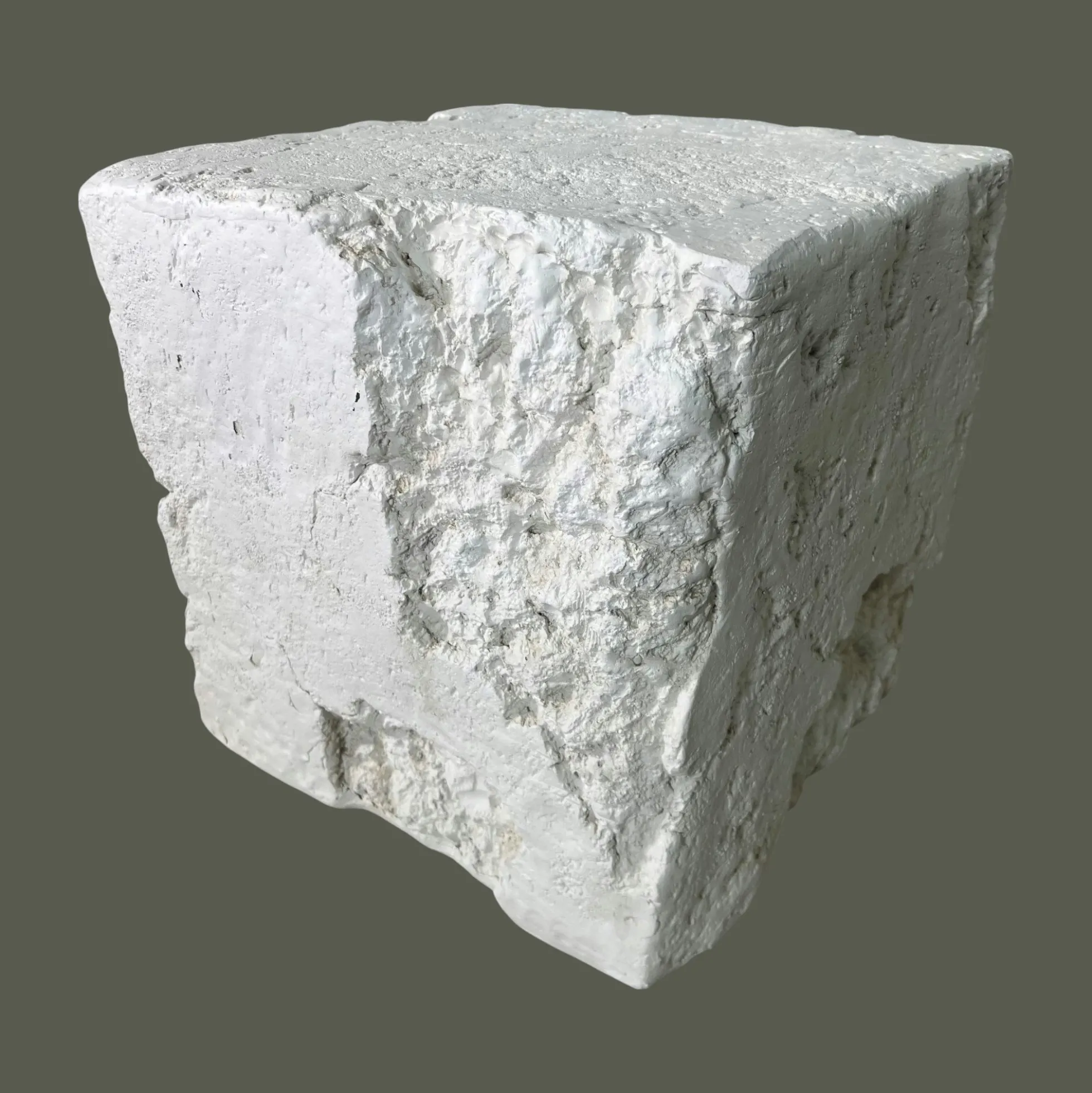 Sellette effet pierre 46 cm TRINITE