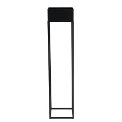 Sellette porte-plante bois-métal noir 80 cm CORUMBA
