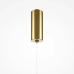 Suspension design dorée – 1 barre verticale LED SALEM