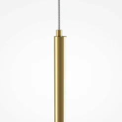 Suspension design dorée – 1 barre verticale LED SALEM