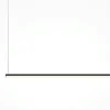 Suspension design LED – barre horizontale noire SALEM