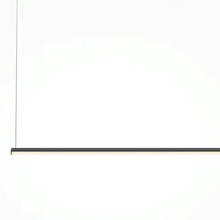 Suspension design LED – barre horizontale noire SALEM
