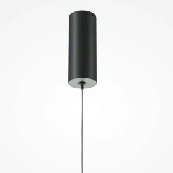 Suspension design LED – barre horizontale noire SALEM