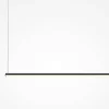 Suspension design LED – barre horizontale noire 120 cm SALEM