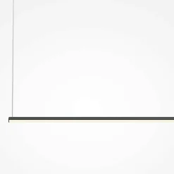 Suspension design LED – barre horizontale noire 120 cm SALEM