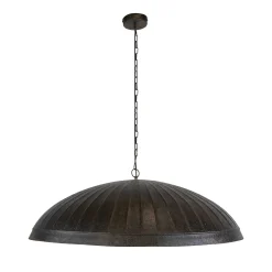 Suspension de table en métal brun vintage Ø90 cm RALF