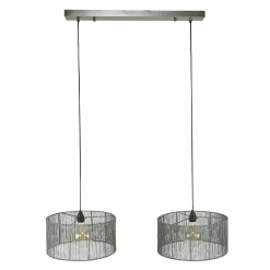 Suspension filaire pour table à manger 2 lampes RALF