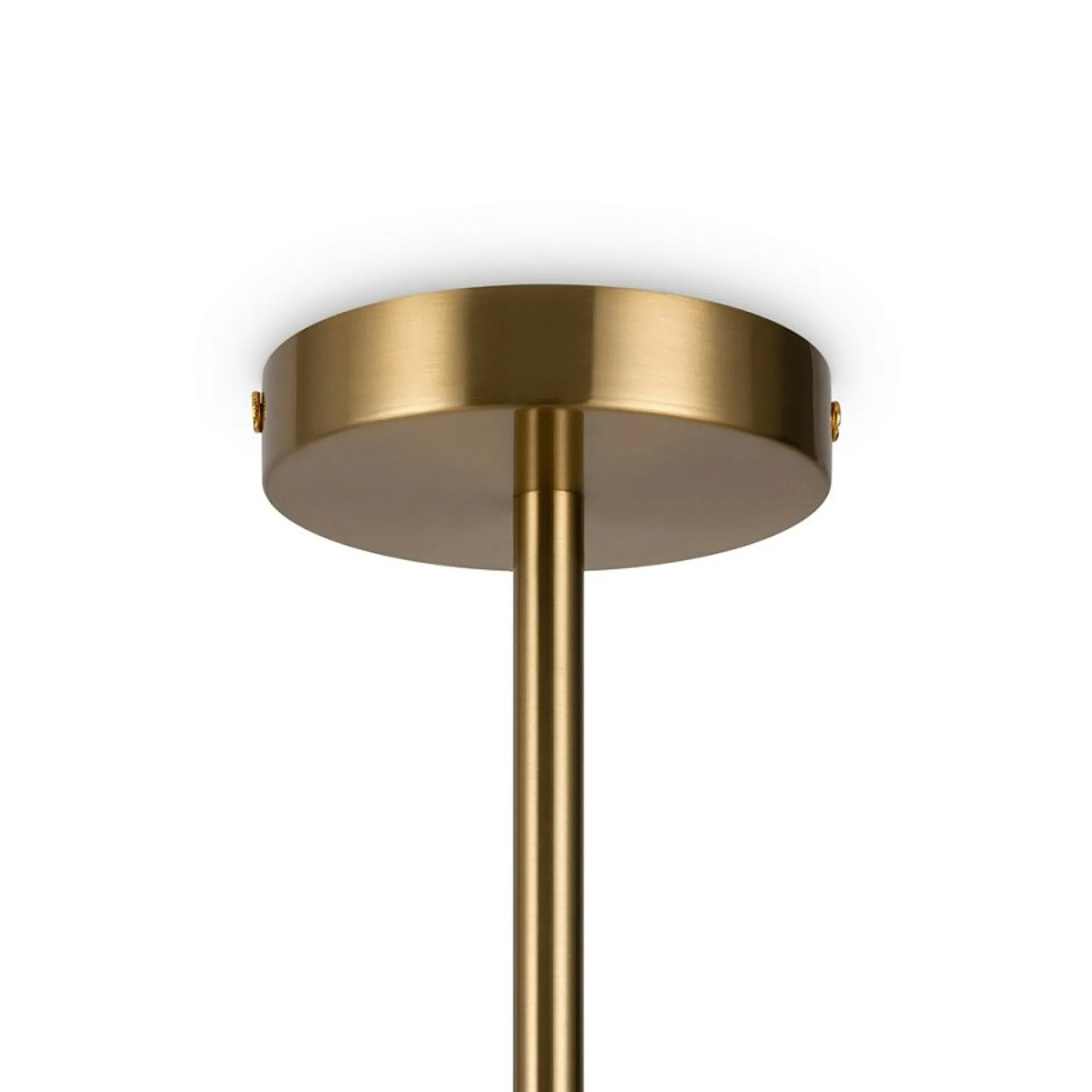 Suspension moderne – 6 globes & marbre noir DELTONA
