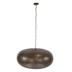 Suspension XL vintage effet cuivre forme soucoupe Ø90 RALF