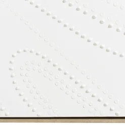Tableau blanc lignes en pointillés 103 x 143 cm