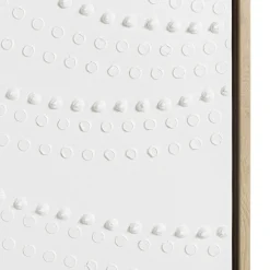 Tableau blanc lignes en pointillés 103 x 143 cm