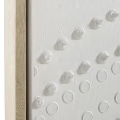 Tableau blanc lignes en pointillés 103 x 143 cm