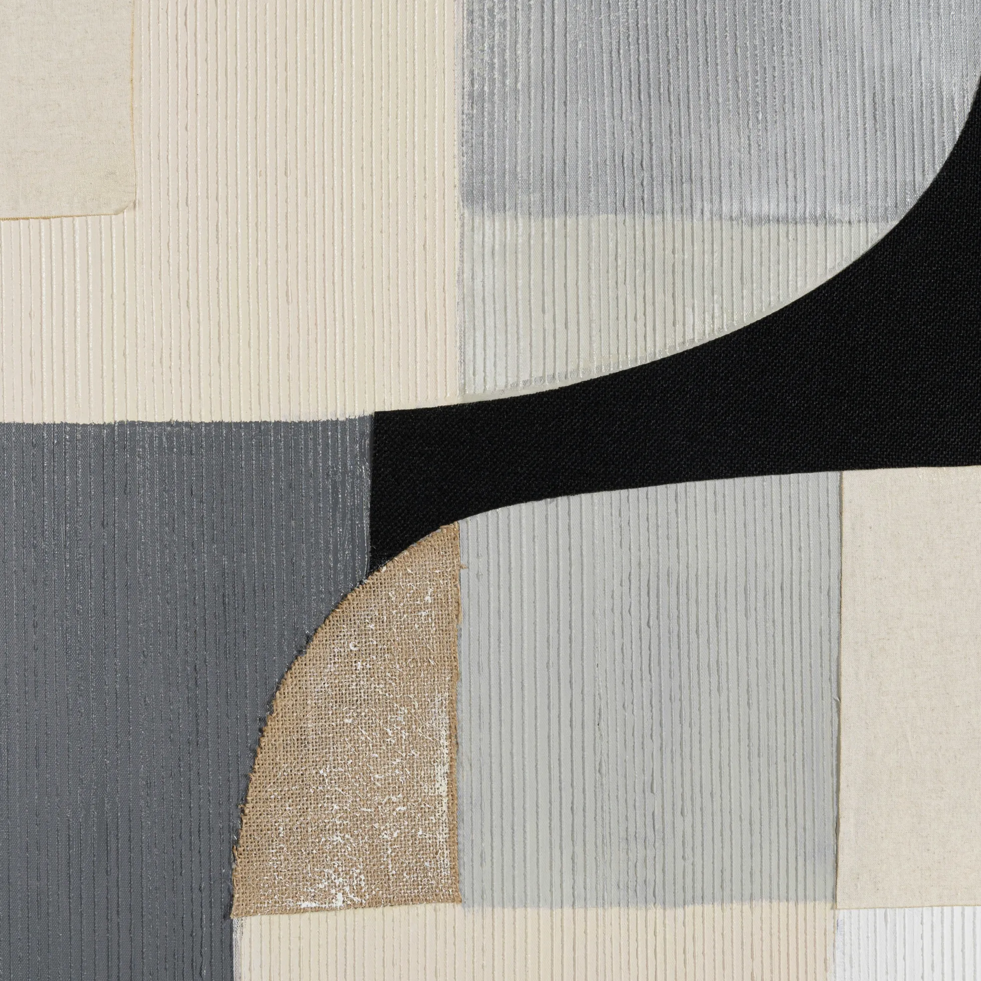 Tableau contemporain mix de formes géométriques 83 x 123 cm