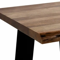 Table basse bois d'acacia à bords naturels CANYON