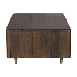 Table basse bois recyclé brun QUEENSTOWN
