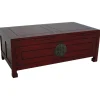 Table basse chinoise rectangle hévéa 110x60cm MAORI