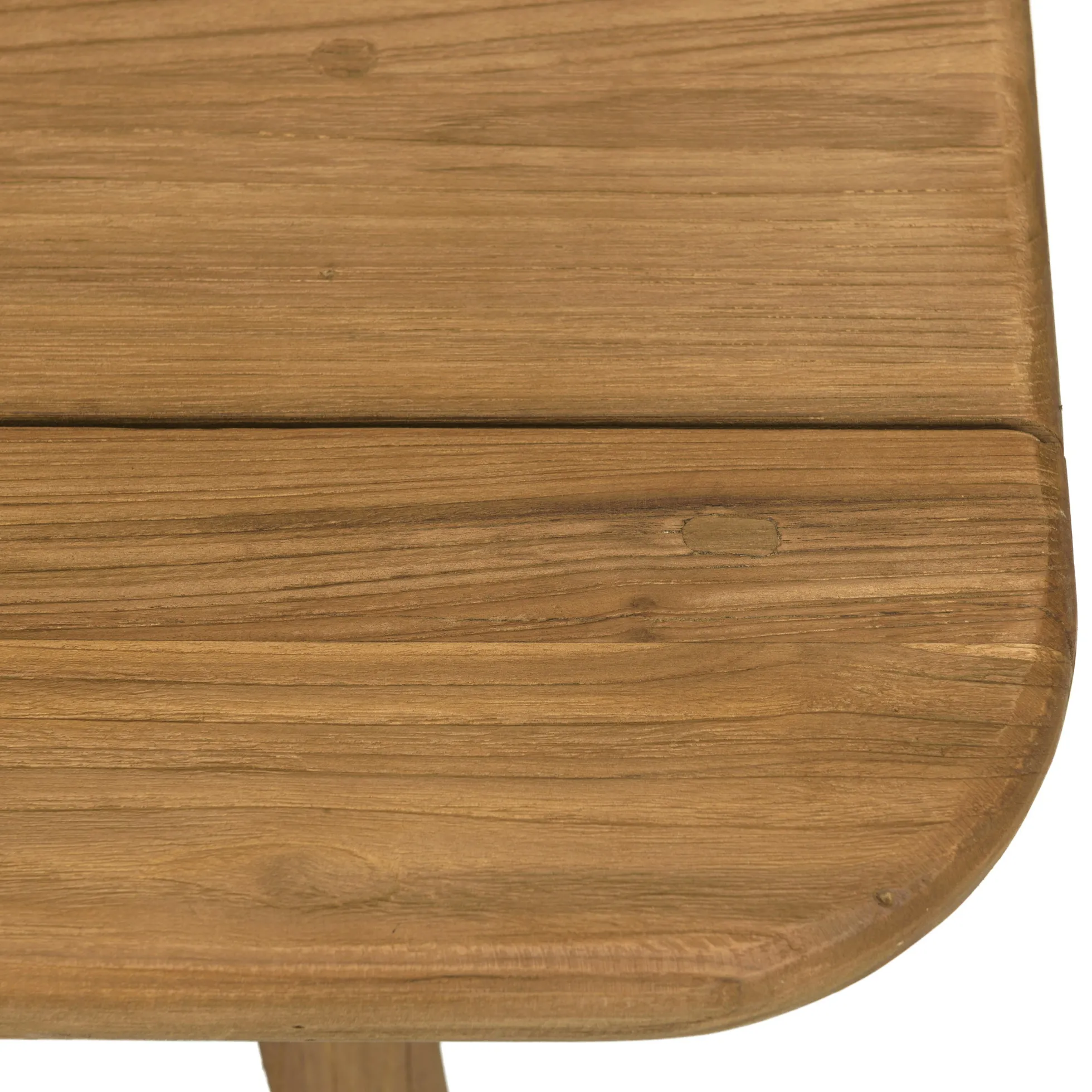 Table basse de jardin 130 cm en teck recyclé ORIA