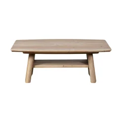 Table basse en bois recyclé FSC NELSON