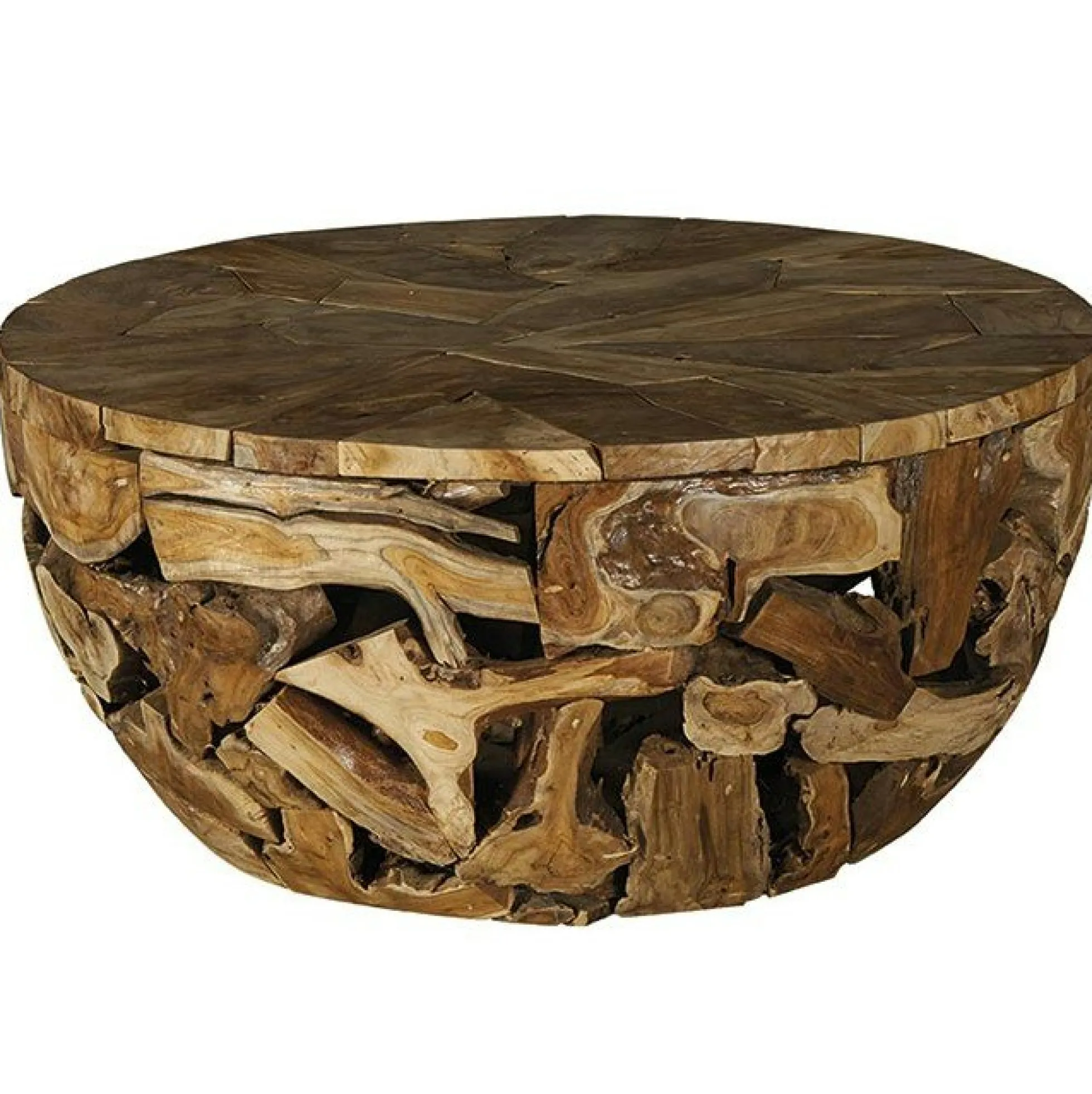 Table basse exotique bois de teck CANADA