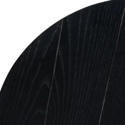 Table basse gigogne décor parquet noir (lot de 2) LEXTON