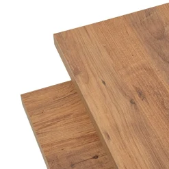 Table basse gigogne design – effet bois (3 pièces) MARFA