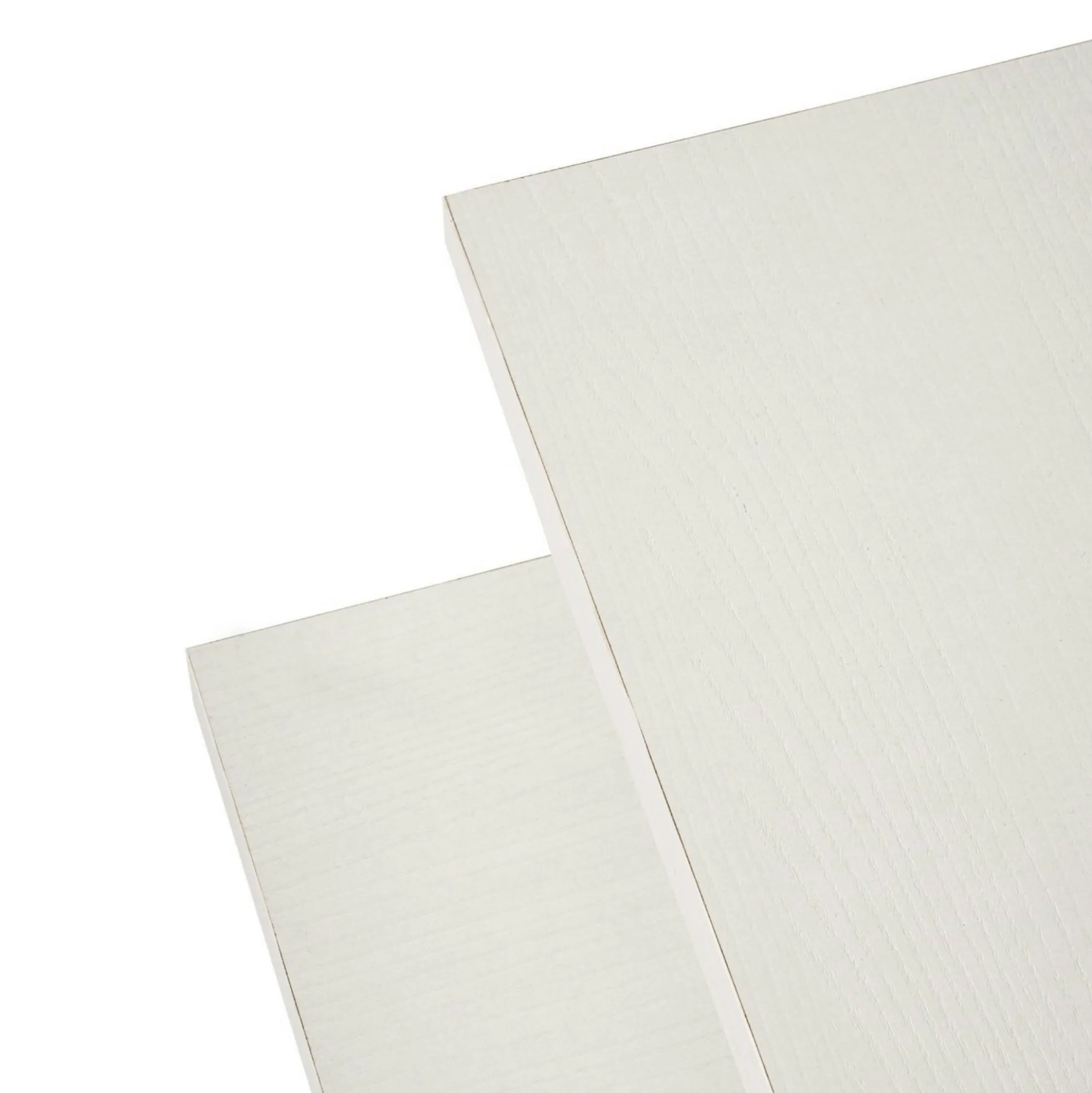 Table basse gigogne design – effet bois blanc (3 pièces) MARFA