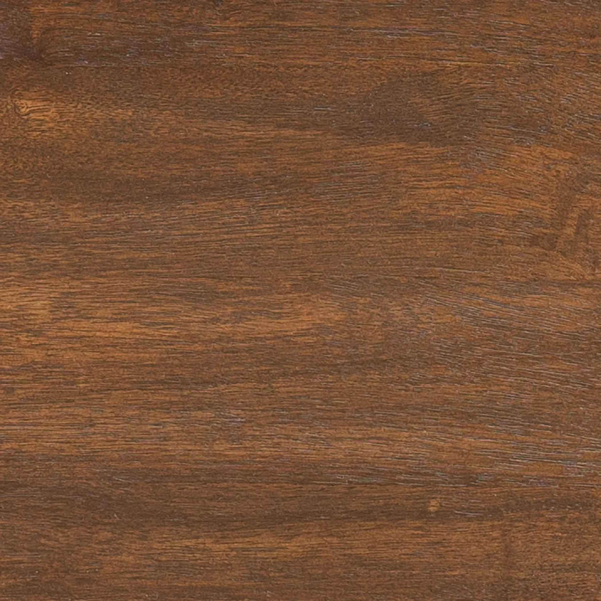 Table basse gigogne ronde bois brun à plateau épais (lot de 3) ALMA