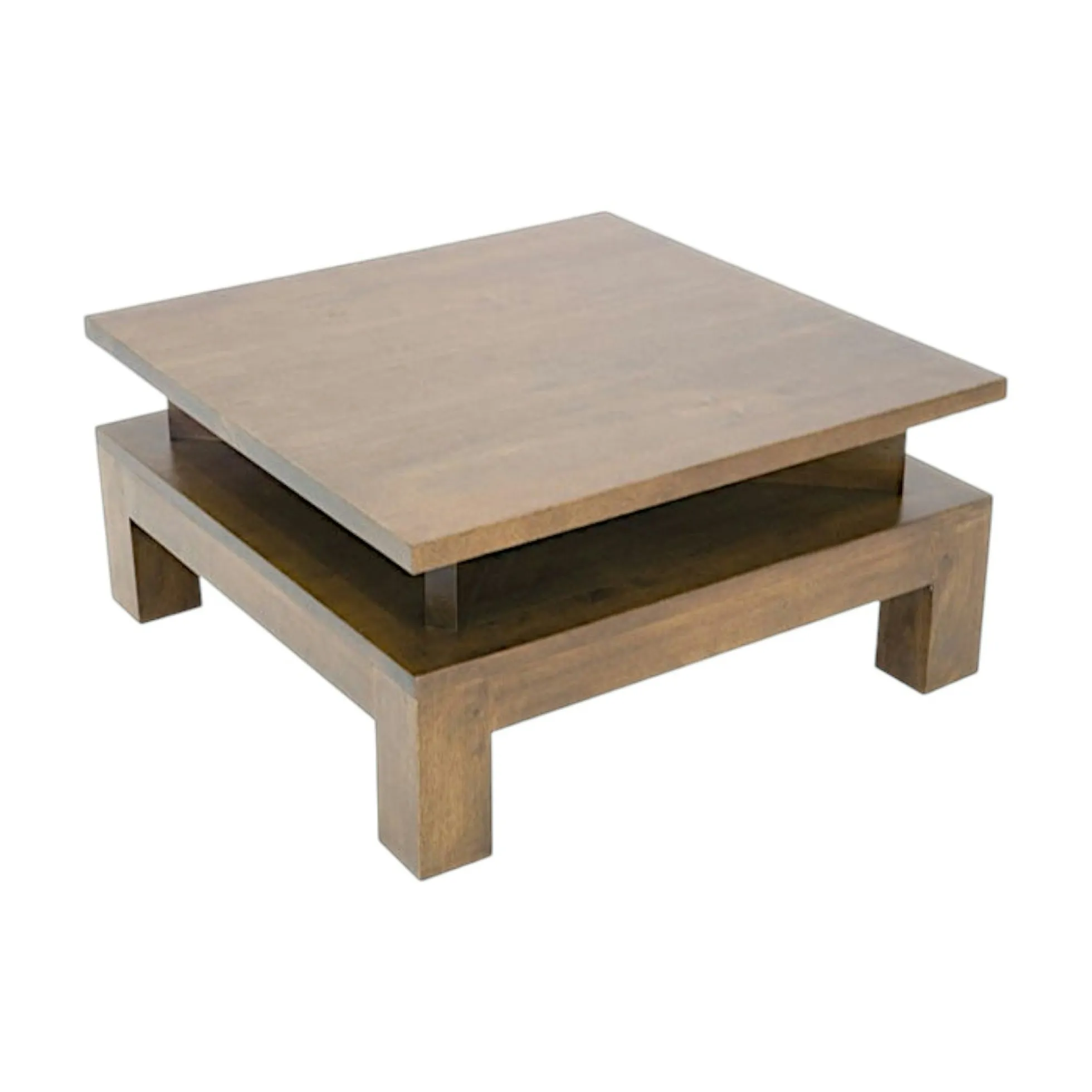 Table basse hévéa 70cm HELENA