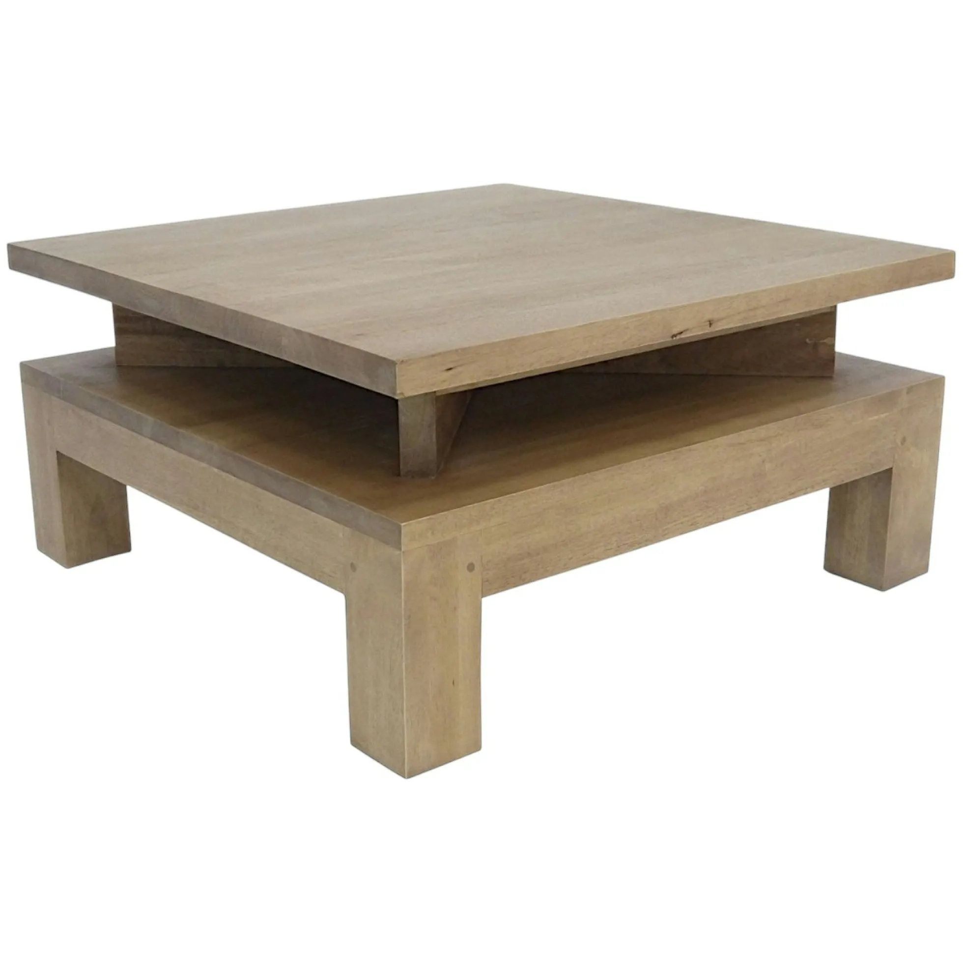 Table basse hévéa 70cm HELENA