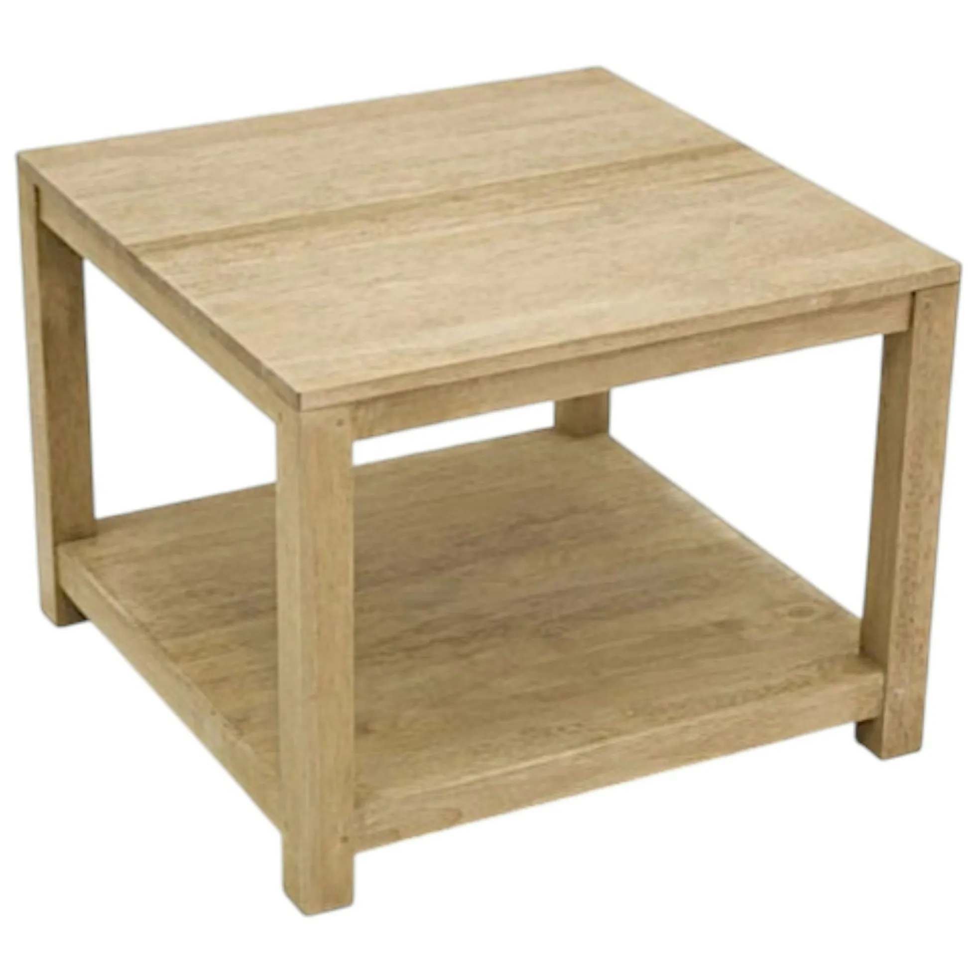 Table basse hévéa 60x60cm GALA