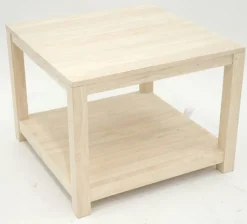 Table basse hévéa 60x60cm GALA