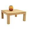 Table basse hévéa 80X80cm HELENA