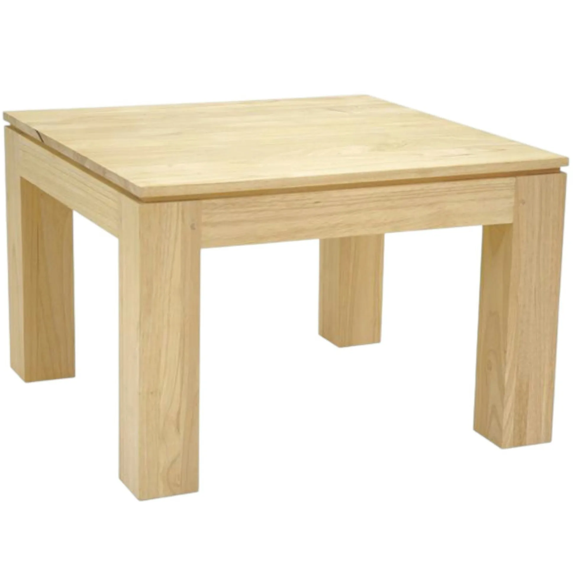 Table basse hévéa 60X60cm HELENA