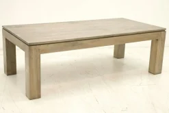 Table basse hévéa 120X60cm HELENA