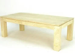 Table basse hévéa 120X60cm HELENA