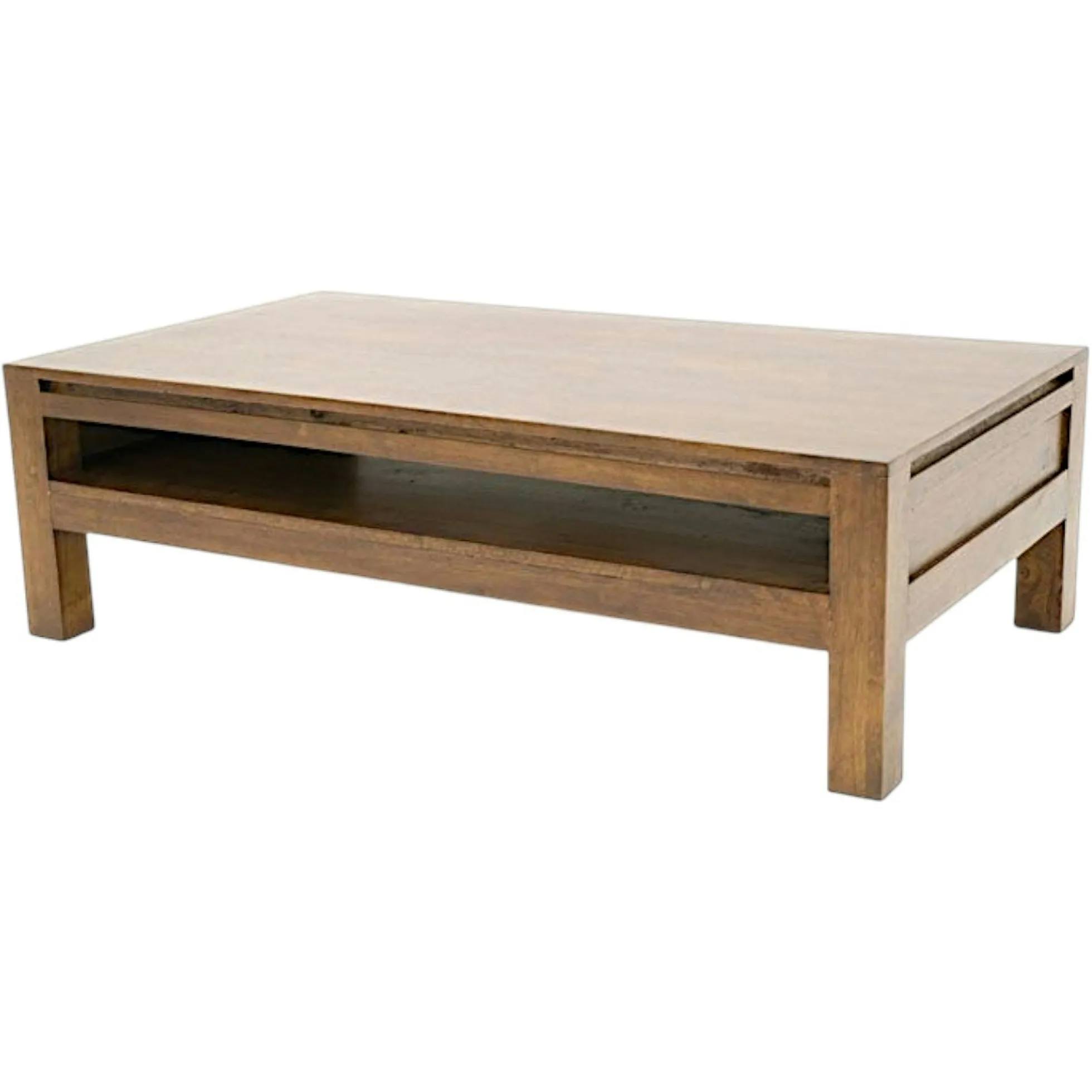 Table basse hévéa 115X65cm OLGA